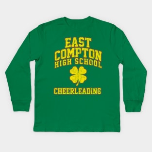 East Compton High School Cheerleading Kids Long Sleeve T-Shirt